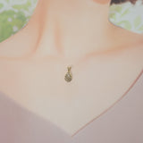 【中古】 K18 デザインジュエリー ペンダントトップ K18イエローゴールド ブラウンダイヤモンド レディース【Aランク】