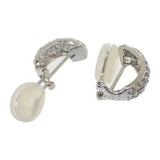 デザインジュエリー イヤリング 兼用 2way ピアス K18ホワイトゴールド ダイヤモンド レディース【中古】【Aランク】