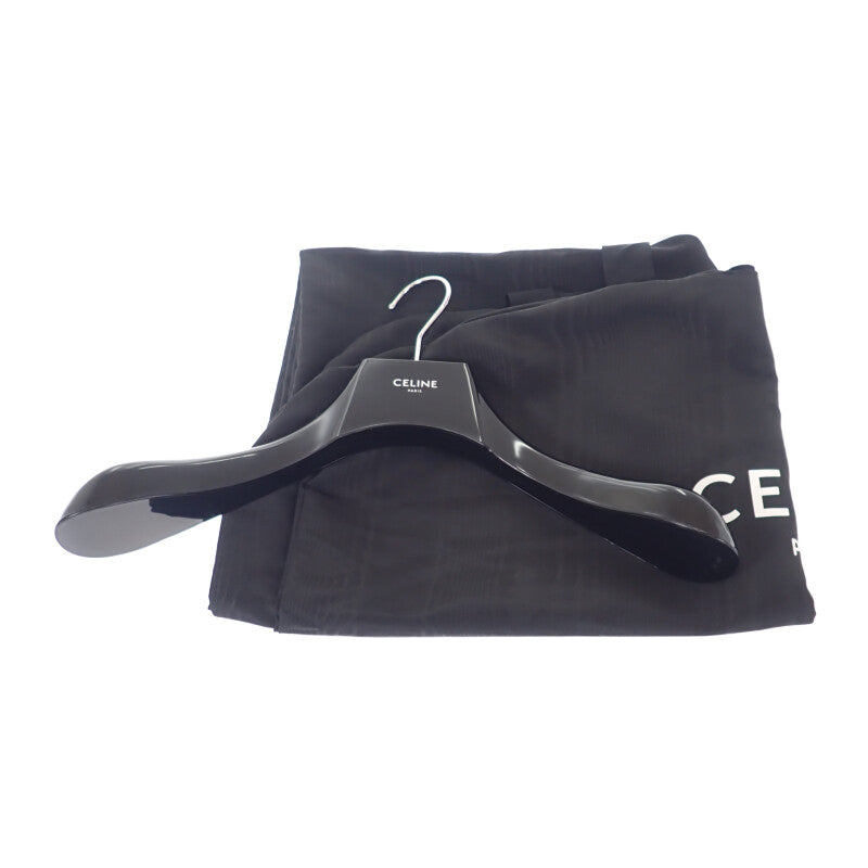 セリーヌ CELINE クラシックバイカー 38 2E134050O.38NO ライダースジャケット ラムスキン ブラック レディース【中古】【Aランク】