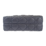 【中古】クリスチャンディオール Christian Dior カロ Dコージー ミニバッグ S5163UWHC_M900 ショルダーバッグ 2WAYバッグ カーフ ブラック ゴールド金具 レディース【ABランク】