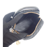 【中古】クリスチャンディオール Christian Dior カロ Dコージー ミニバッグ S5163UWHC_M900 ショルダーバッグ 2WAYバッグ カーフ ブラック ゴールド金具 レディース【ABランク】