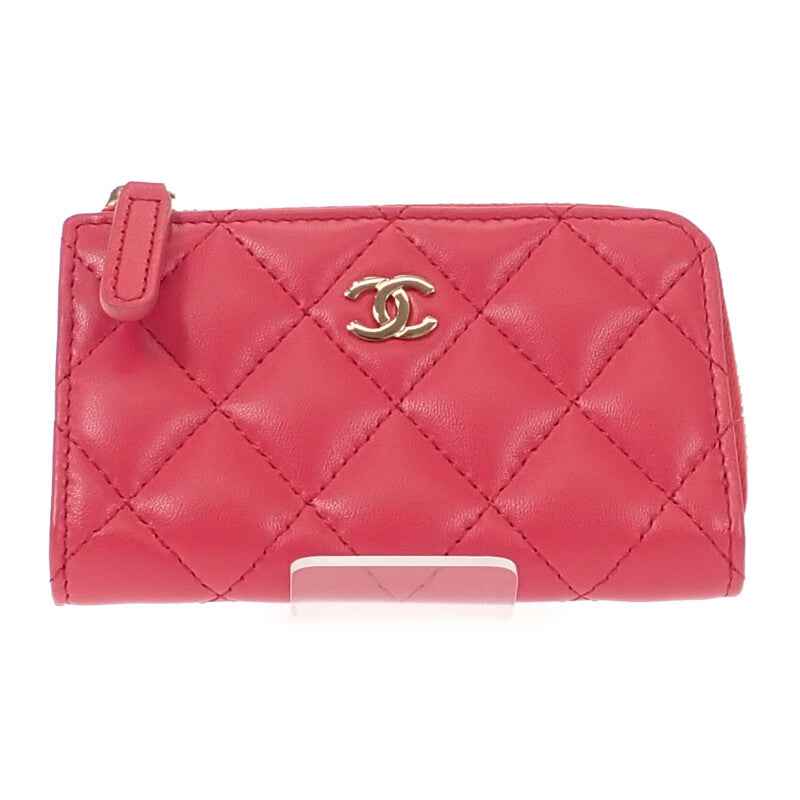 シャネル CHANEL マトラッセ キーリング付き AP0221 コインケース 