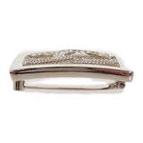 シャネル CHANEL CCスクエア A23P刻印 ブローチ メタル クリスタル ゴールド レディース メンズ【中古】【Aランク】