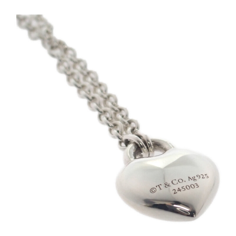 TIFFANY&Co. 全心墜飾 73340039 項鍊 925純銀 銀色 女款【中古】【A級品】