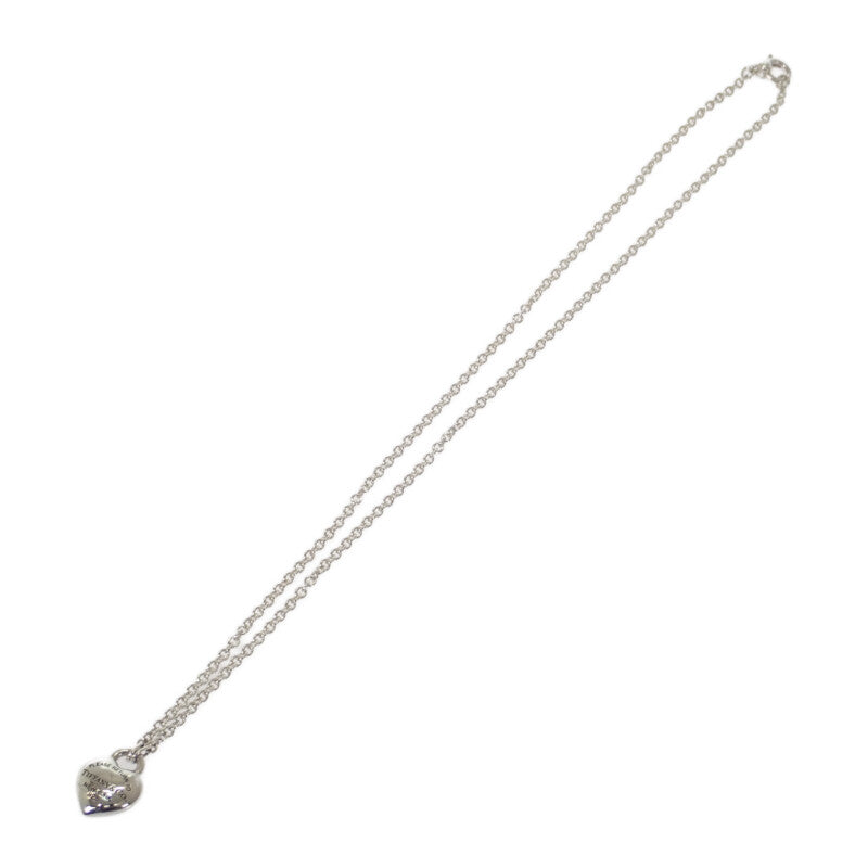 TIFFANY&Co. 全心墜飾 73340039 項鍊 925純銀 銀色 女款【中古】【A級品】
