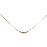 ポンテヴェキオ Ponte Vecchio ネックレス K18イエローゴールド ダイヤモンド ピンクサファイア レディース【中古】【Aランク】