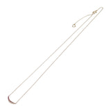 ポンテヴェキオ Ponte Vecchio ネックレス K18イエローゴールド ダイヤモンド ピンクサファイア レディース【中古】【Aランク】