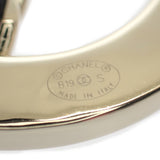 シャネル CHANEL ココマーク ブローチ メタル レザー クリスタル ゴールド レディース【中古】【ABランク】