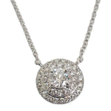 ティファニー TIFFANY&Co. ソレストペンダント 60007522 ネックレス Pt950プラチナ ダイヤモンド レディース【中古】【Aランク】