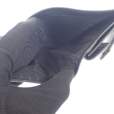 【中古】プラダ PRADA トライアングルロゴ 1MV2042C7XF0002 二つ折り財布 サフィアーノ ブラック ゴールド金具 レディース【SAランク】