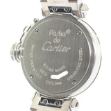 カルティエ CARTIER ミスパシャ W3140007 腕時計 ステンレススチール クオーツ シルバー文字盤 レディース【中古】【ABランク】