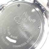カルティエ CARTIER ミスパシャ W3140007 腕時計 ステンレススチール クオーツ シルバー文字盤 レディース【中古】【ABランク】