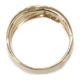 ミキモト MIKIMOTO 指輪 9号 リング K18イエローゴールド ダイヤモンド レディース【中古】【Aランク】