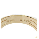 ミキモト MIKIMOTO 指輪 9号 リング K18イエローゴールド ダイヤモンド レディース【中古】【Aランク】