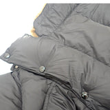 モンクレール MONCLER Mayaf マヤ ファー付き ショートダウンジャケット 4 I20911A00198 5968E ダウンジャケット ナイロン ダウン ブラック メンズ【中古】【Aランク】