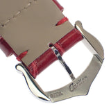 カルティエ CARTIER サントスデュモン SM W2SA0012 腕時計 ステンレススチール K18ピンクゴールド カーフレザー クオーツ シルバー文字盤 レディース メンズ【中古】【Aランク】