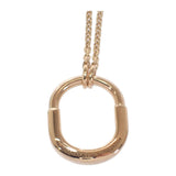 【中古】ティファニー TIFFANY&Co. K18PG ロック スモールペンダント 74365817 ネックレス K18ピンクゴールド レディース メンズ ユニセックス【Aランク】