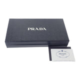 プラダ PRADA ジップアラウンドウォレット 1ML506_QHH_F0002 長財布 サフィアーノ ブラック ゴールド金具 レディース ユニセックス【中古】【Aランク】