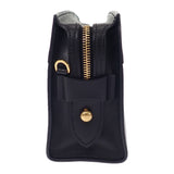 プラダ PRADA エスプラナードバッグ 1BH043 ショルダーバッグ サフィアーノ グレー ブラック レディース【中古】【ABランク】