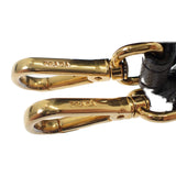 プラダ PRADA エスプラナードバッグ 1BH043 ショルダーバッグ サフィアーノ グレー ブラック レディース【中古】【ABランク】