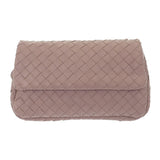 【中古】ボッテガヴェネタ BOTTEGA VENETA イントレチャート チェーンショルダー 310774 ショルダーバッグ ラムスキン ピンク レディース【Aランク】