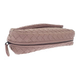 【中古】ボッテガヴェネタ BOTTEGA VENETA イントレチャート チェーンショルダー 310774 ショルダーバッグ ラムスキン ピンク レディース【Aランク】