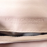 【中古】ボッテガヴェネタ BOTTEGA VENETA イントレチャート チェーンショルダー 310774 ショルダーバッグ ラムスキン ピンク レディース【Aランク】