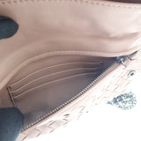 【中古】ボッテガヴェネタ BOTTEGA VENETA イントレチャート チェーンショルダー 310774 ショルダーバッグ ラムスキン ピンク レディース【Aランク】