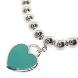 ティファニー TIFFANY&Co. リターントゥ ブルーハートタグビーズ 60136706 ブレスレット シルバー925 レディース【中古】【Aランク】
