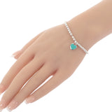 ティファニー TIFFANY&Co. リターントゥ ブルーハートタグビーズ 60136706 ブレスレット シルバー925 レディース【中古】【Aランク】