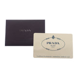 プラダ PRADA トライアングルロゴ VA0053 ショルダーバッグ ナイロン ブラック シルバー金具 メンズ レディース【中古】【Aランク】
