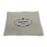 【中古】プラダ PRADA スモール クロシェ ラフィア風 1BG422 トートバッグ ブラック レディース【Aランク】