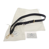 【中古】プラダ PRADA ミディアム 1BA337NZVF0002 2WAYバッグ ハンドバッグ トートバッグ サフィアーノ ブラック ゴールド金具 レディース【Aランク】