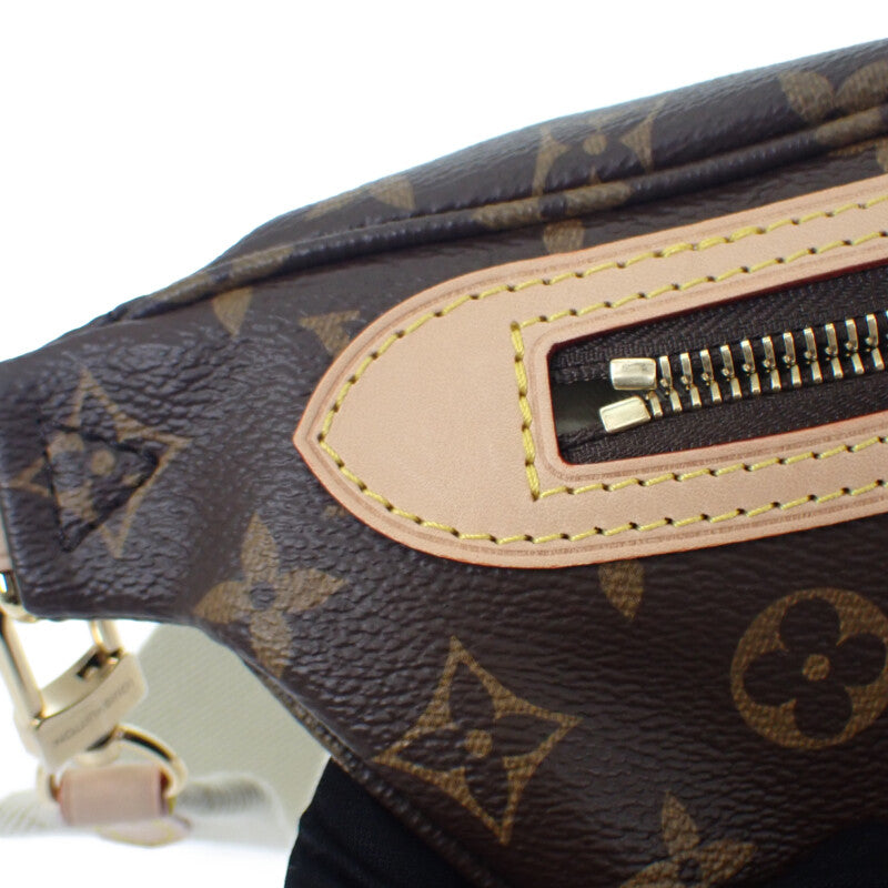 路易威登 LOUIS VUITTON High Rise M46784 Monogram 身體包 棕色 金色金屬配件 女士【中古】【A級】