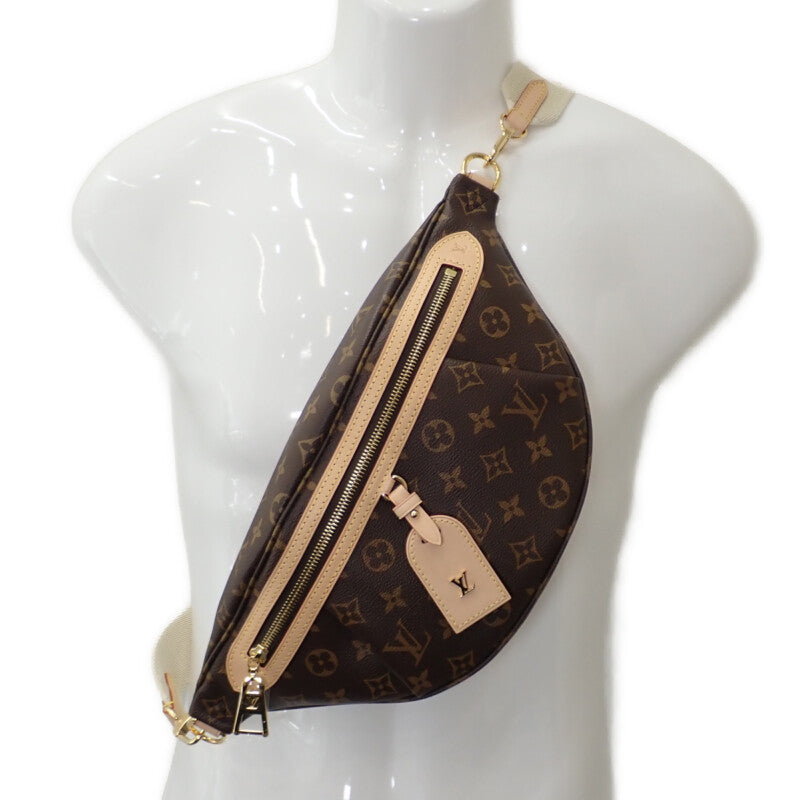 路易威登 LOUIS VUITTON High Rise M46784 Monogram 身體包 棕色 金色金屬配件 女士【中古】【A級】
