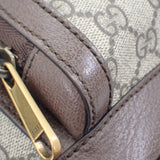 グッチ GUCCI GGスモールバックパック 547965_9U8BT_8994 リュック・デイパック GGスプリームキャンバス レザー ベージュ ゴールド金具 レディース【中古】【ABランク】