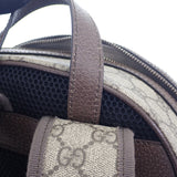 グッチ GUCCI GGスモールバックパック 547965_9U8BT_8994 リュック・デイパック GGスプリームキャンバス レザー ベージュ ゴールド金具 レディース【中古】【ABランク】