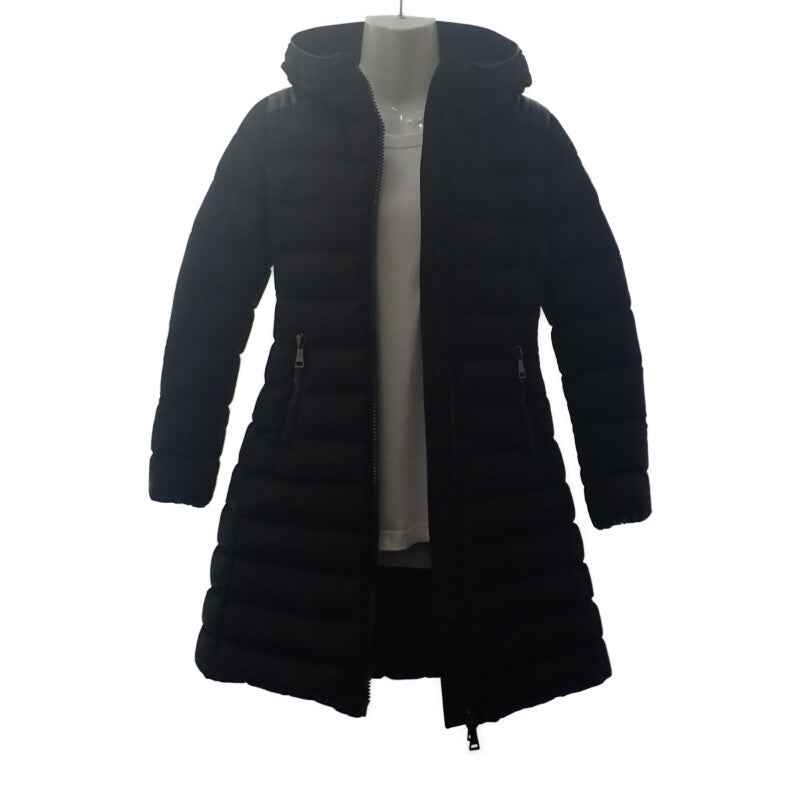 モンクレール MONCLER ロング E20934937085_C0063 ダウンジャケット ナイロン ブラック サイズ00 レディース【中古】【Aランク】