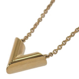 【中古】ルイヴィトン LOUIS VUITTON エセンシャルV M00857 ネックレス メタル ゴールド レディース【Aランク】