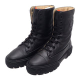 エルメス HERMES ショートブーツ フレッシュ 38 H242072Z02380 ブーツ カーフ ナッパ ブラック レディース【中古】【SAランク】