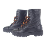 エルメス HERMES ショートブーツ フレッシュ 38 H242072Z02380 ブーツ カーフ ナッパ ブラック レディース【中古】【SAランク】