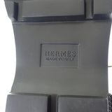 エルメス HERMES ショートブーツ フレッシュ 38 H242072Z02380 ブーツ カーフ ナッパ ブラック レディース【中古】【SAランク】