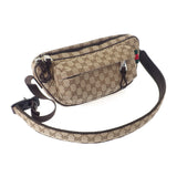グッチ GUCCI GGスモール クロスボディバッグ 802096_FADUK_9853 ボディバッグ GGキャンバス ベージュ レディース メンズ【中古】【Aランク】