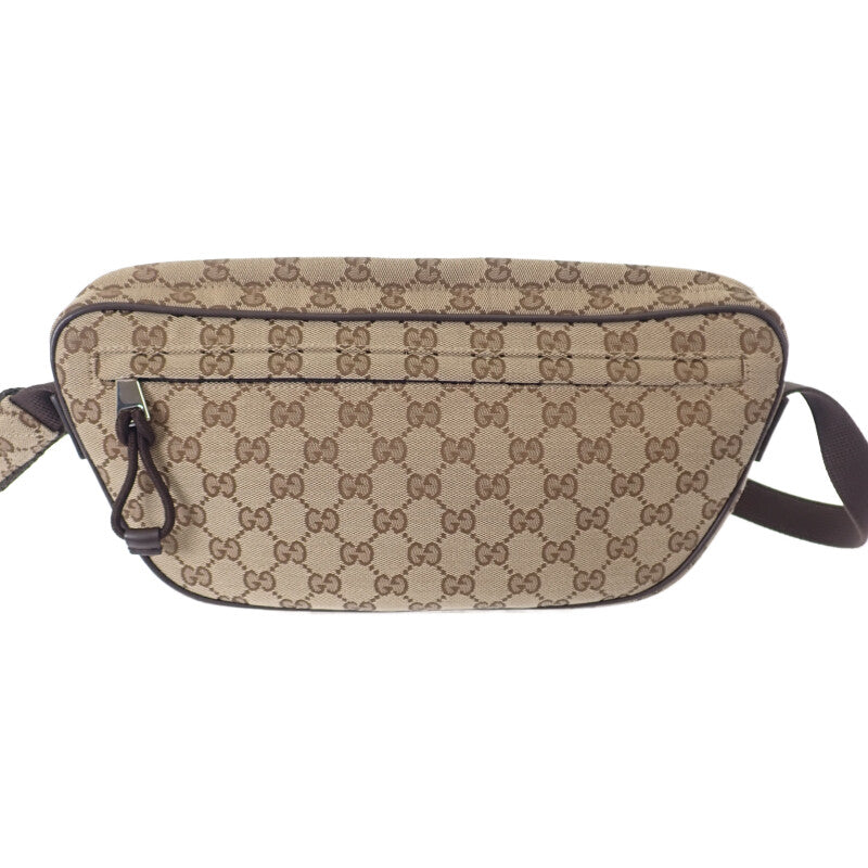 GUCCI 古馳 GG小型斜背包 802096_FADUK_9853 斜背包 GG帆布 米色 女士 男士【中古】【A級】