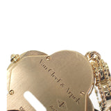 ヴァンクリーフ&アーペル Van Cleef & Arpels アルハンブラ ウォッチ スモール VCARO40T00 腕時計 K18イエローゴールド クオーツ ホワイトシェル文字盤 レディース【中古】【ABランク】