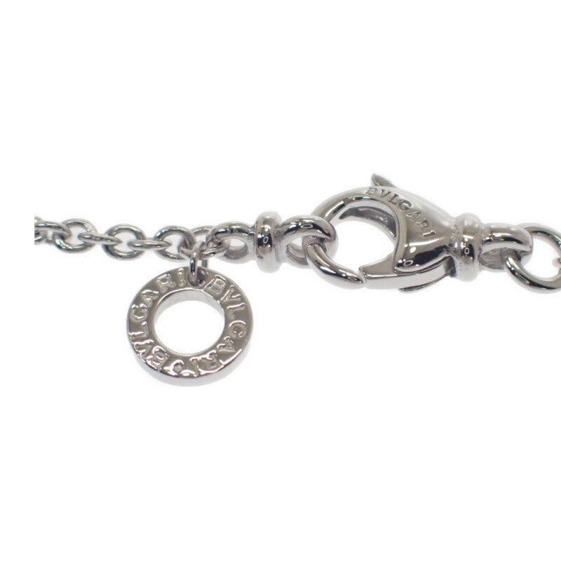 BVLGARI 寶格麗 拉丁十字架 328947 項鍊 K18白金 鑽石 男女皆可【中古】【A級品】