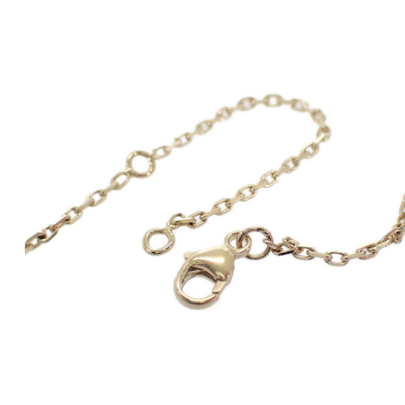 愛馬仕 HERMES Amulette Padlock PM 項鍊 金屬 水牛角 金色 女款【中古】【SA級品】