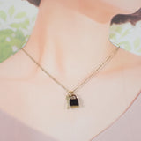 エルメス HERMES アミュレット パドロックPM ネックレス メタル バッファローホーン ゴールド レディース【中古】【SAランク】