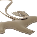 【中古】エルメス HERMES ロデオチャームPM バッグチャーム ラムスキン アニョーミロ ベージュマルファ B(2023年)刻印 レディース メンズ【Aランク】