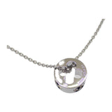 ルイヴィトン LOUIS VUITTON パンダンティフアンプラント Q93125 ネックレス K18ホワイトゴールド レディース ユニセックス【中古】【Aランク】